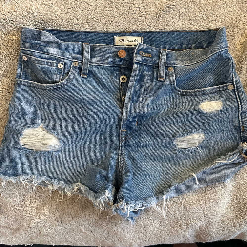 Madewell relaxed denim short